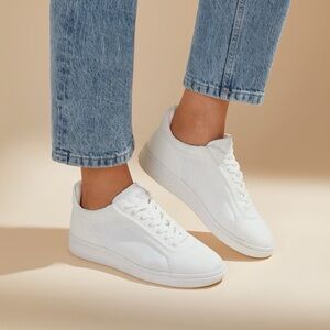 VIVAIA Unisex Casual Sneakers (V Prime) in white